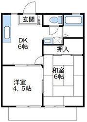 菅谷ハイツの物件間取画像